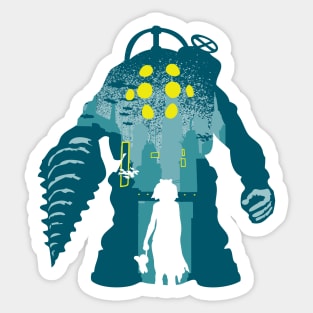 Underwater City Sticker